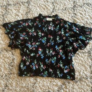 Maeve by Anthropologie Floral Blouse